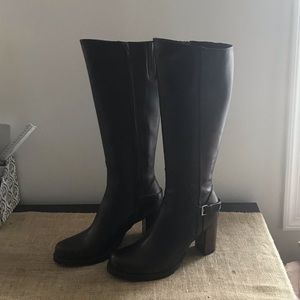 Fitzwell EUC Dark Brown Leather Boots 10M